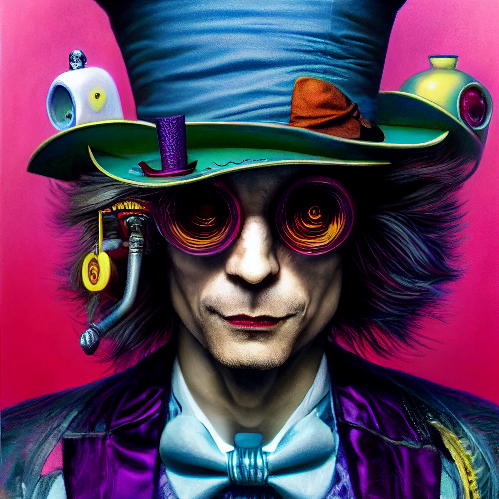 Cyberpunk Mad Hatter